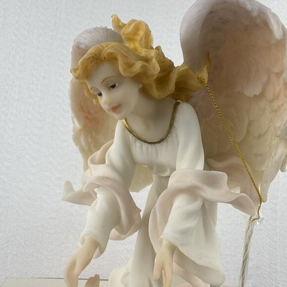Seraphim Classics First Steps Angel With Girl Roman 2002 Retired Angel Figure - Picture 8 of 8